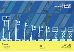 Schaarliften op rupsen AHI UBT12