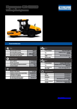 Enkele-trommelwals Dynapac CA 1500 D