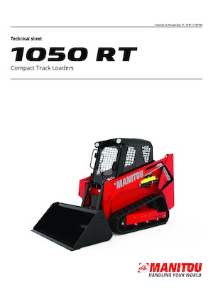 Schrankladers Manitou 1050RT