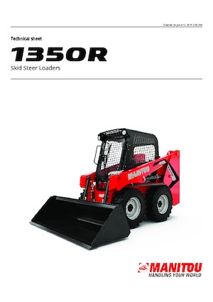 Schrankladers Manitou 1350R