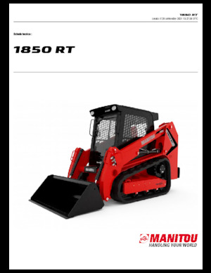 Schrankladers Manitou 1850RT
