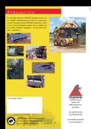 Schrankladers Mustang 2012