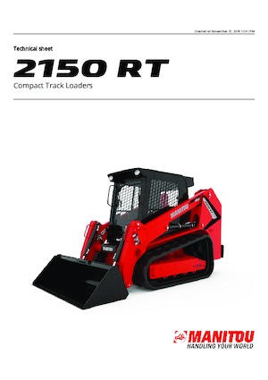 Schrankladers Manitou 2150RT
