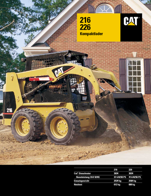 Schrankladers Caterpillar 216