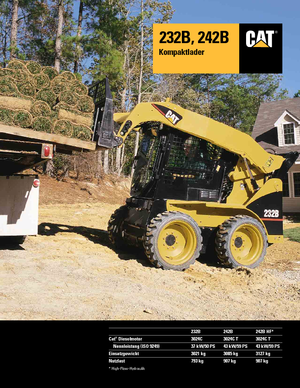 Schrankladers Caterpillar 232B