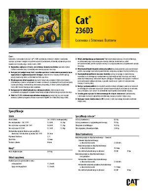 Schrankladers Caterpillar 236D Series 3