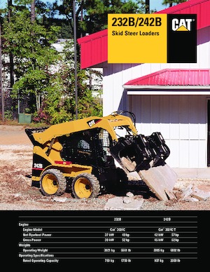 Schrankladers Caterpillar 232B