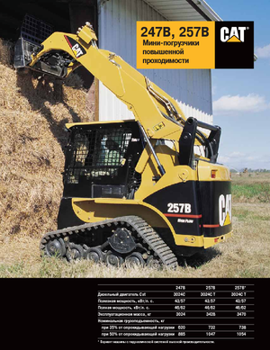 Schrankladers Caterpillar 257B