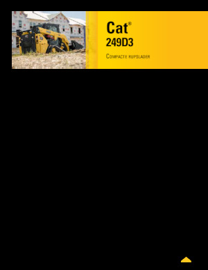 Schrankladers Caterpillar 249D3