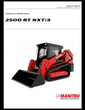 Schrankladers Manitou 2500RT NXT:3