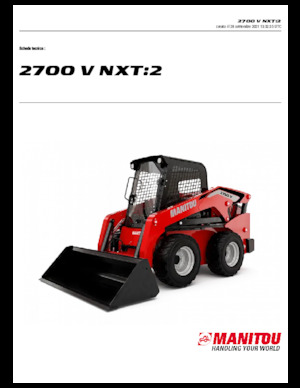 Schrankladers Manitou 2700V NXT:2