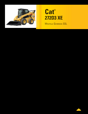 Schrankladers Caterpillar 272D XE Serie 3