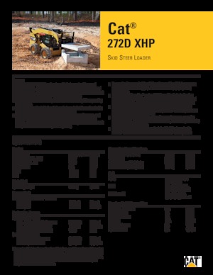 Schrankladers Caterpillar 272D XHP