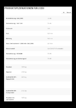 Schrankladers Caterpillar 272D3