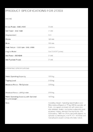 Schrankladers Caterpillar 272D3