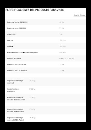 Schrankladers Caterpillar 272D3
