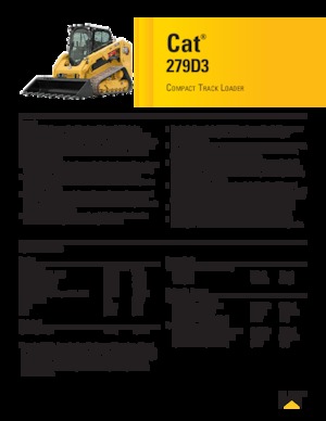 Schrankladers Caterpillar 279D