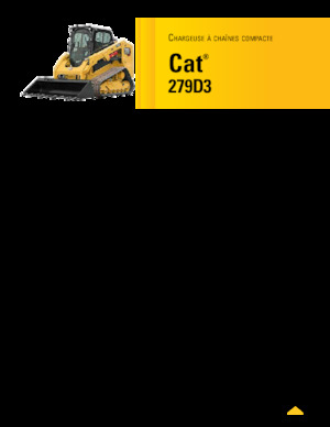 Schrankladers Caterpillar 279D Serie 3 Deltalader