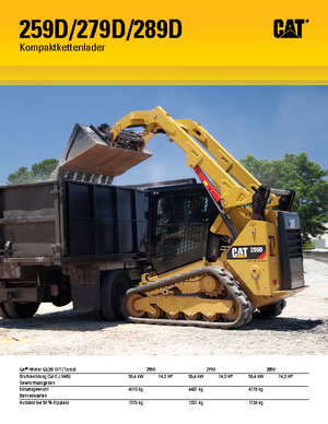 Schrankladers Caterpillar 289D