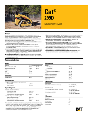 Schrankladers Caterpillar 299D2 XHP
