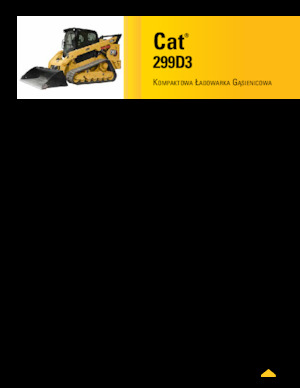 Schrankladers Caterpillar 299D Serie 3 Deltalader