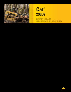 Schrankladers Caterpillar 299D2