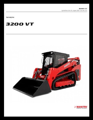 Schrankladers Manitou 3200VT