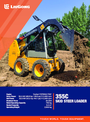 Schrankladers Liugong 355C