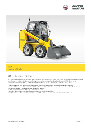 Schrankladers Neuson 501s