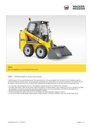 Schrankladers Neuson 501s