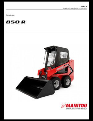 Schrankladers Manitou 850R