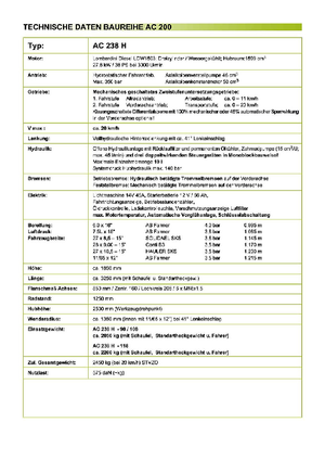 Wielladers ANDI-Berning AC 238 H