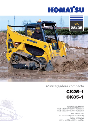 Schrankladers Komatsu CK35-1