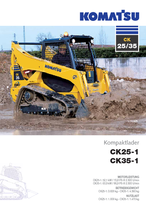 Schrankladers Komatsu CK35-1