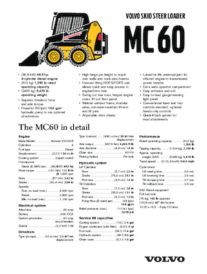 Schrankladers Volvo MC60