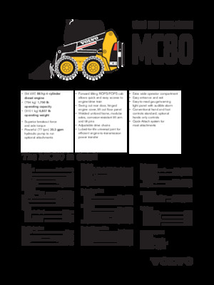 Schrankladers Volvo MC80