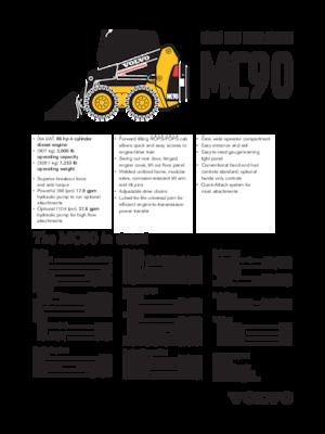 Schrankladers Volvo MC90
