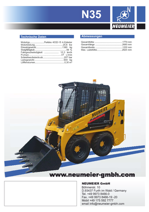 Schrankladers Neumeier N 35