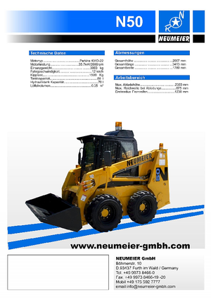 Schrankladers Neumeier N 50