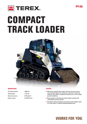Schrankladers Terex PT 60