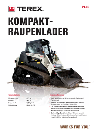 Schrankladers Terex PT 80