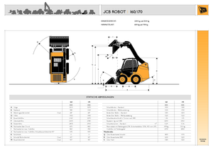 Schrankladers JCB Robot 170 HF