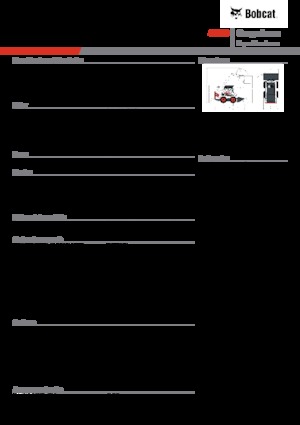 Schrankladers Bobcat S530