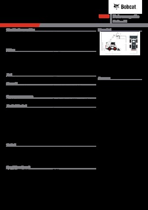 Schrankladers Bobcat S850