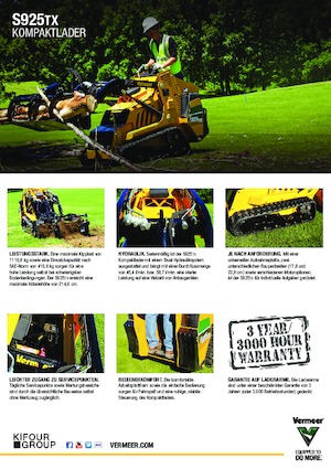 Schrankladers Vermeer S925TX