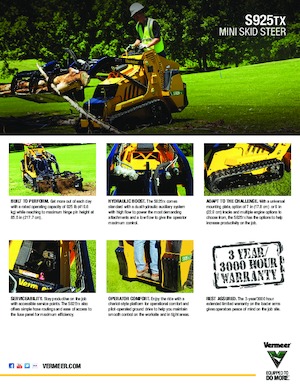 Schrankladers Vermeer S925TX