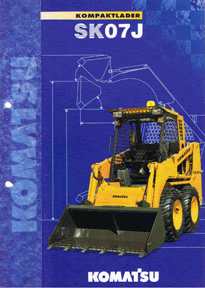 Schrankladers Komatsu SK07J
