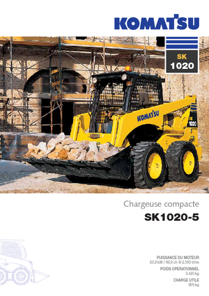 Schrankladers Komatsu SK1020-5 turbo