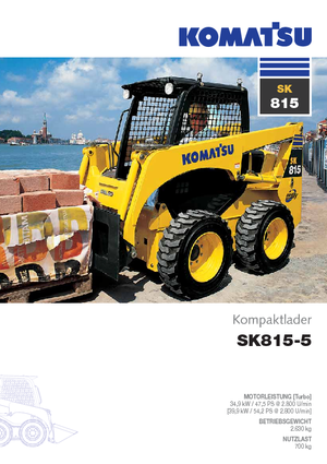 Schrankladers Komatsu SK815-5