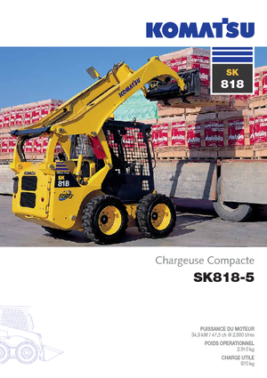 Schrankladers Komatsu SK818-5E0